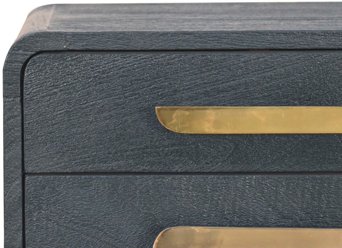 Artisan - Midnight Teal Bedside Table
