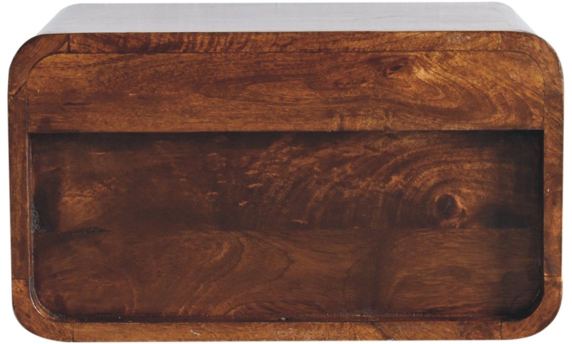 Artisan - Large Curve Upper Slot Floating Bedside