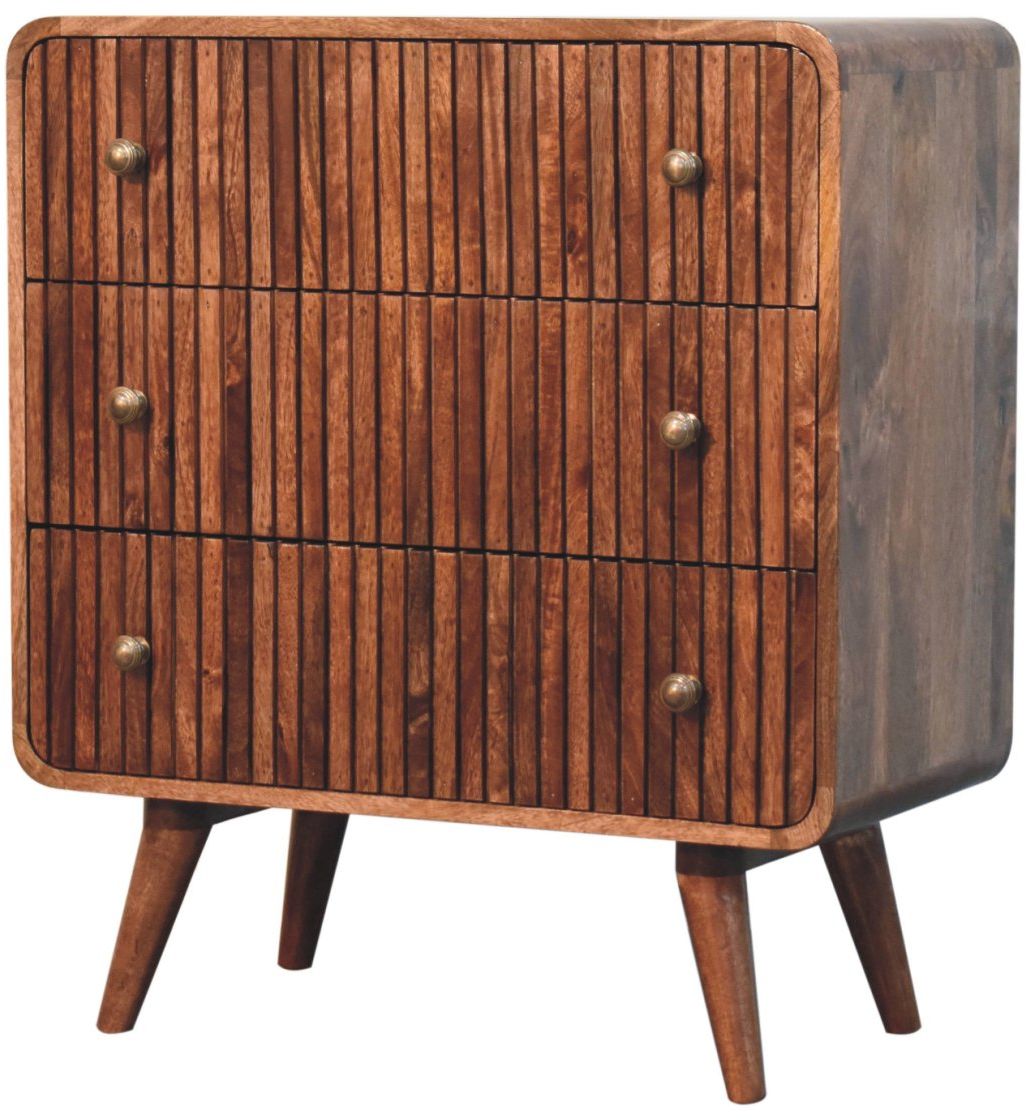Artisan - Honey Caramel T-Bar Ridged Chest