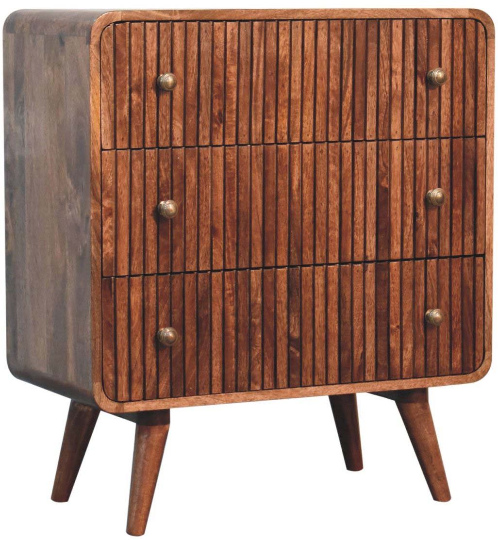 Artisan - Honey Caramel T-Bar Ridged Chest