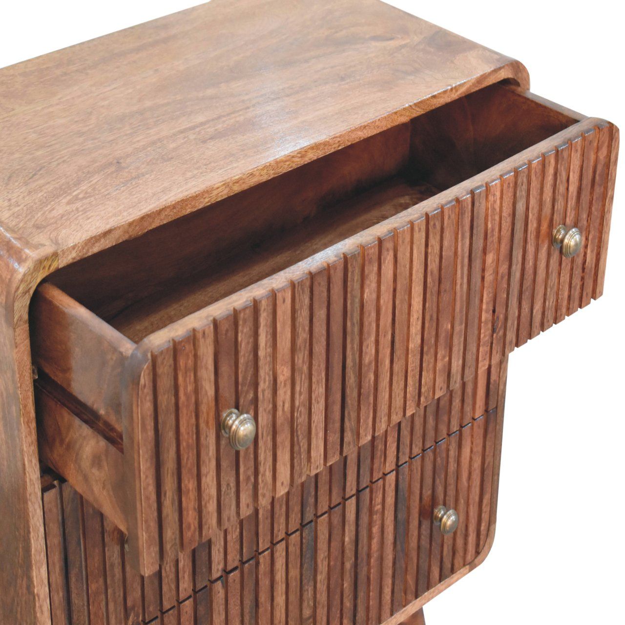 Artisan - Honey Caramel T-Bar Ridged Chest