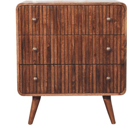 Artisan - Honey Caramel T-Bar Ridged Chest