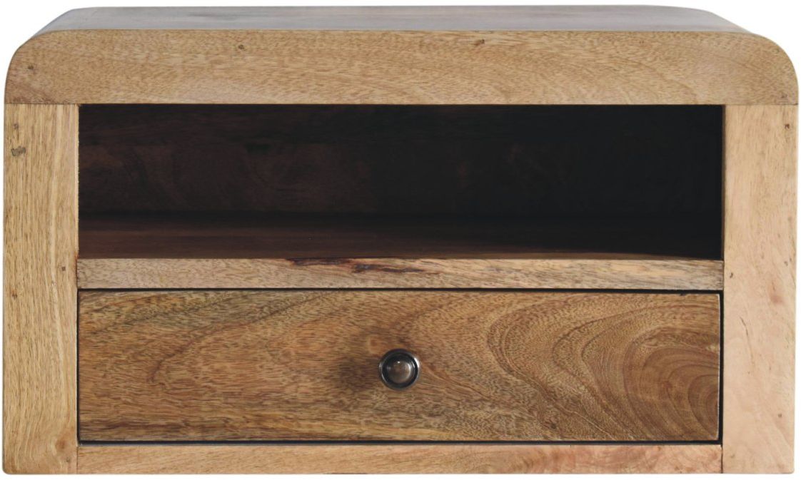 Artisan - Chunky Oak-Ish Floating Bedside