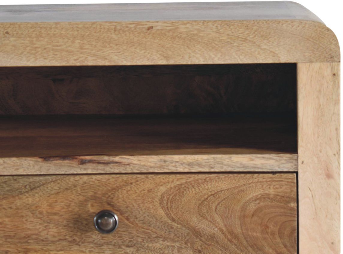 Artisan - Chunky Oak-Ish Floating Bedside