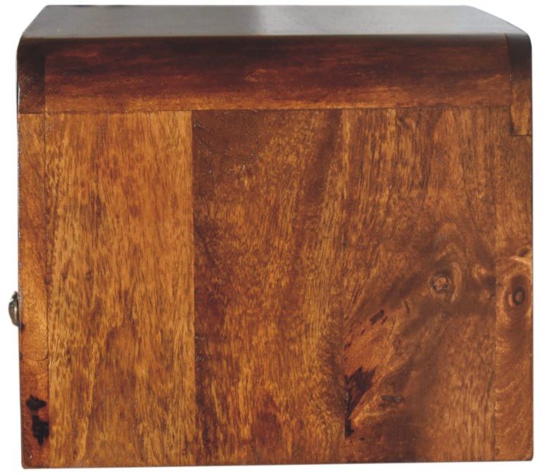 Artisan - Chunky Chestnut 1 Drawer Wall Mounted Nightstand