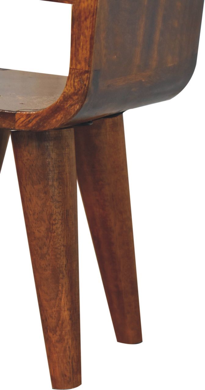 Artisan - Extra Mini Chestnut Curve Lower Bedside