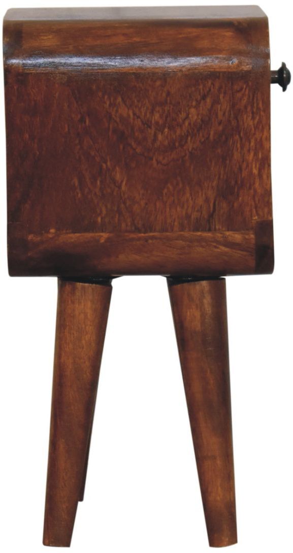 Artisan - Extra Mini Chestnut Curve Lower Bedside