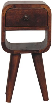 Artisan - Extra Mini Chestnut Curve Lower Bedside