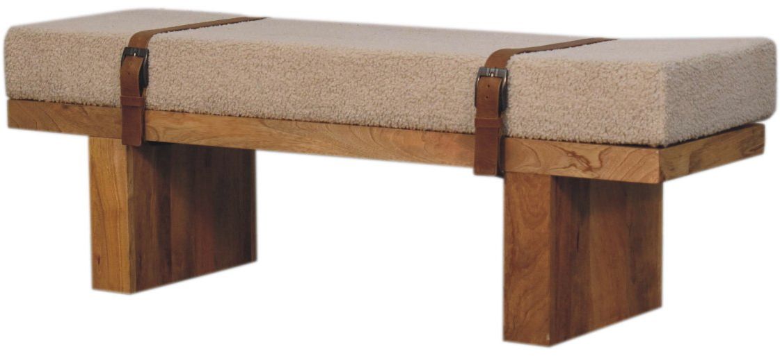 Artisan - Belmont Cream Boucle Bench
