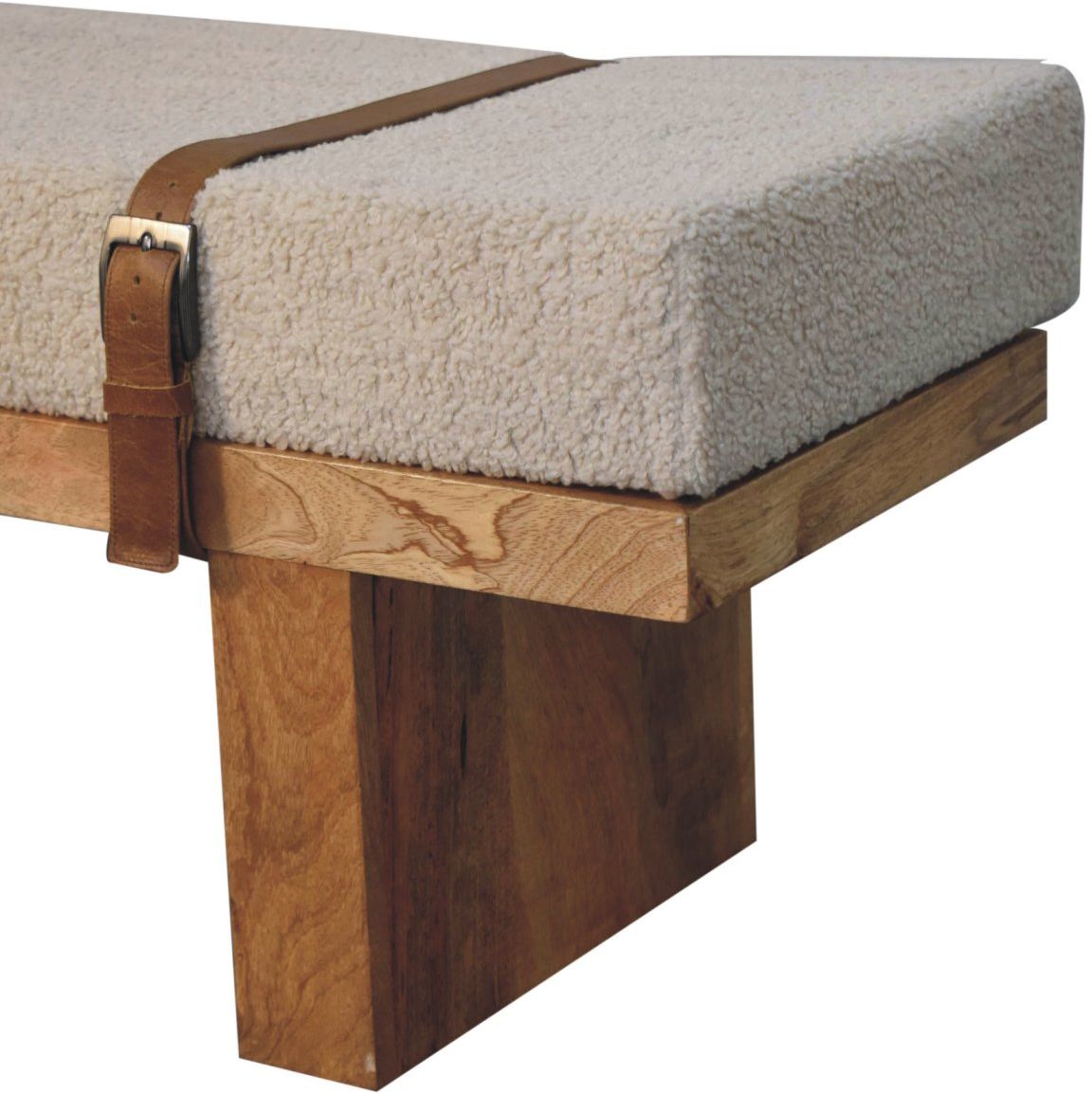 Artisan - Belmont Cream Boucle Bench