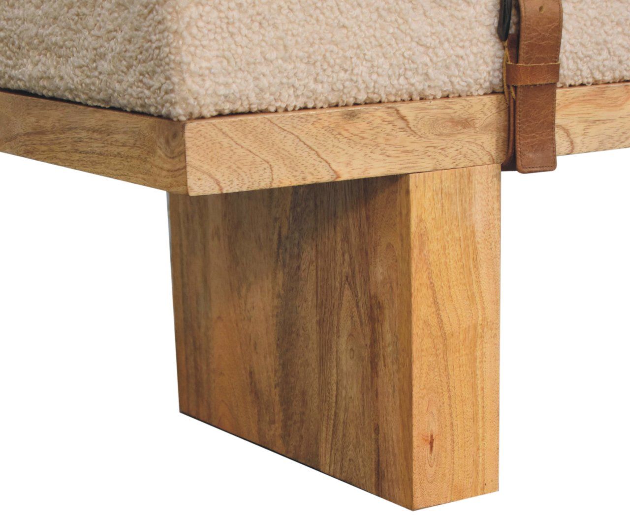 Artisan - Belmont Cream Boucle Bench