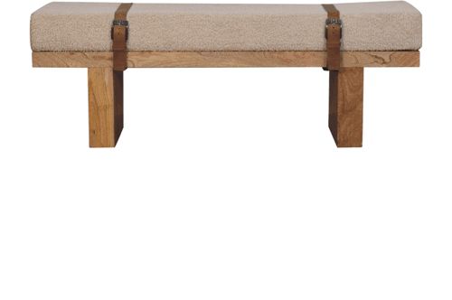 Artisan - Belmont Cream Boucle Bench