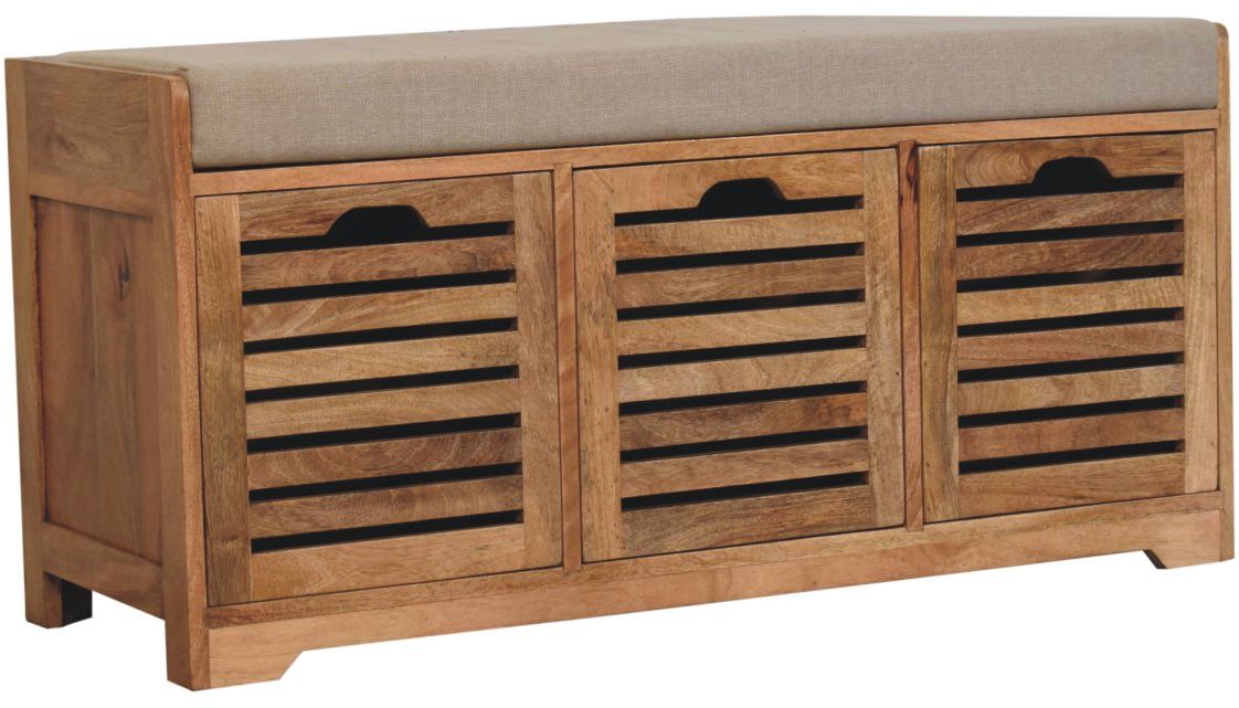 Artisan - Shutter Oak-Ish Shoe Bench