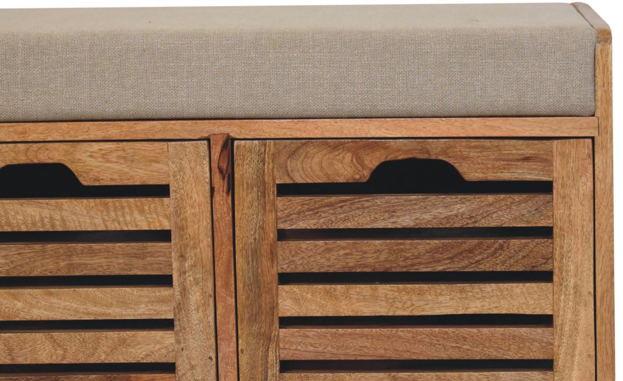 Artisan - Shutter Oak-Ish Shoe Bench