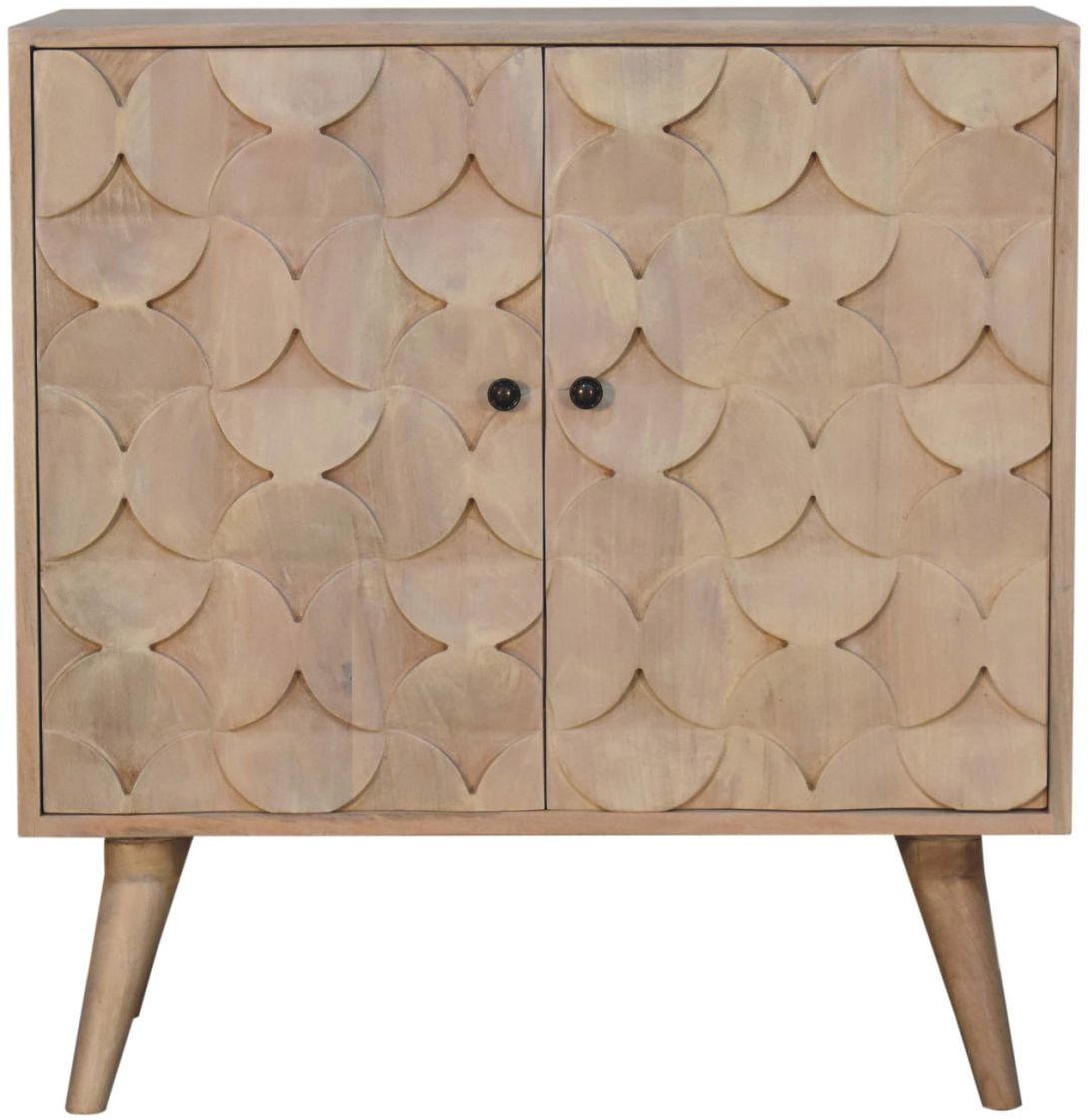 Artisan - Hourglass Carved Marble Cabinet