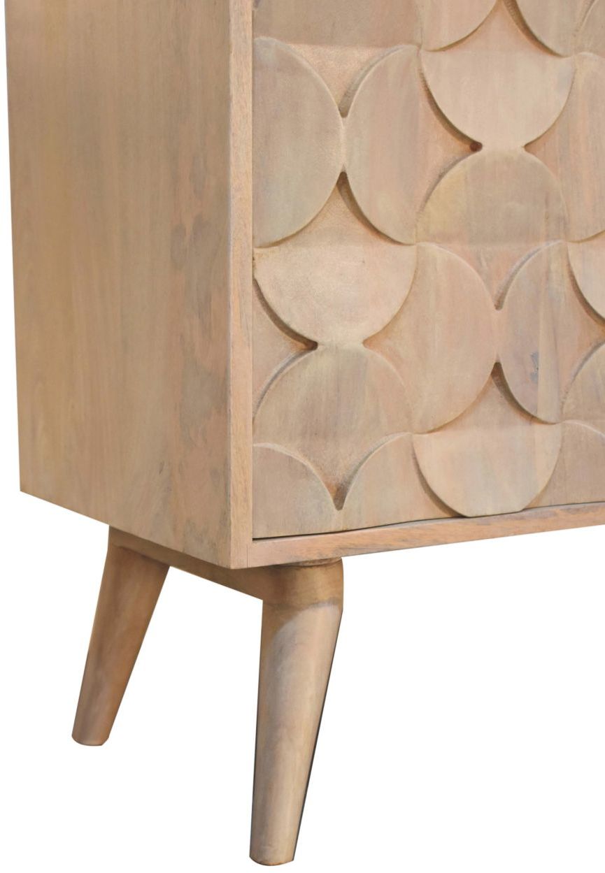 Artisan - Hourglass Carved Marble Cabinet