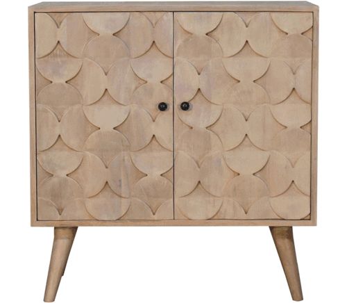Artisan - Hourglass Carved Marble Cabinet