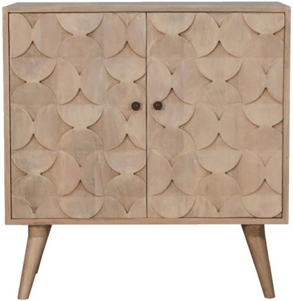 Artisan - Hourglass Carved Marble Cabinet