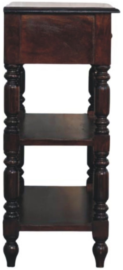 Artisan - Turned Legs Cherry Side Table