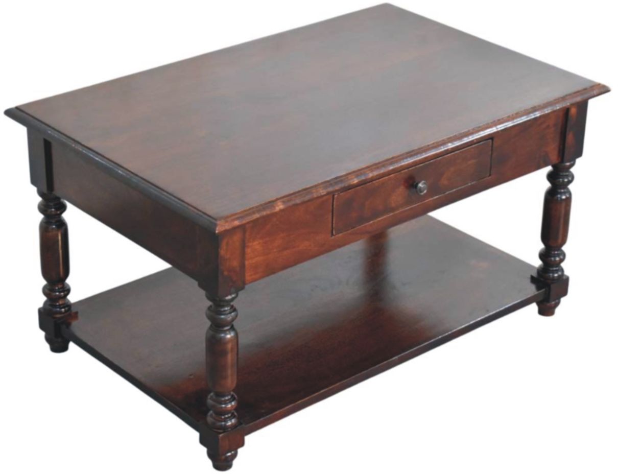 Artisan - Turned Legs Cherry Console Table