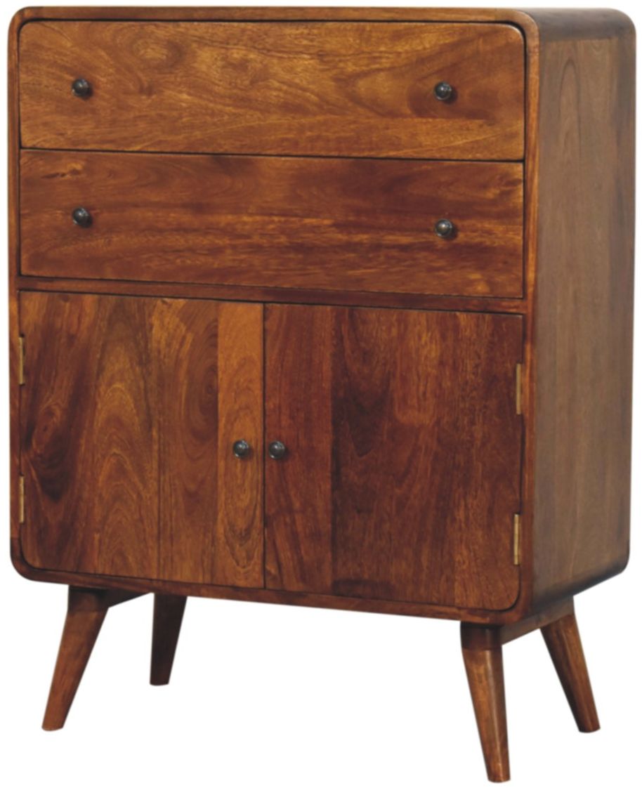 Artisan - Curved Nordic Charm Cabinet