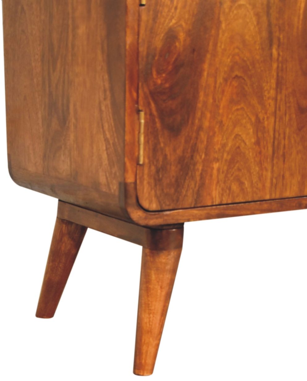 Artisan - Curved Nordic Charm Cabinet