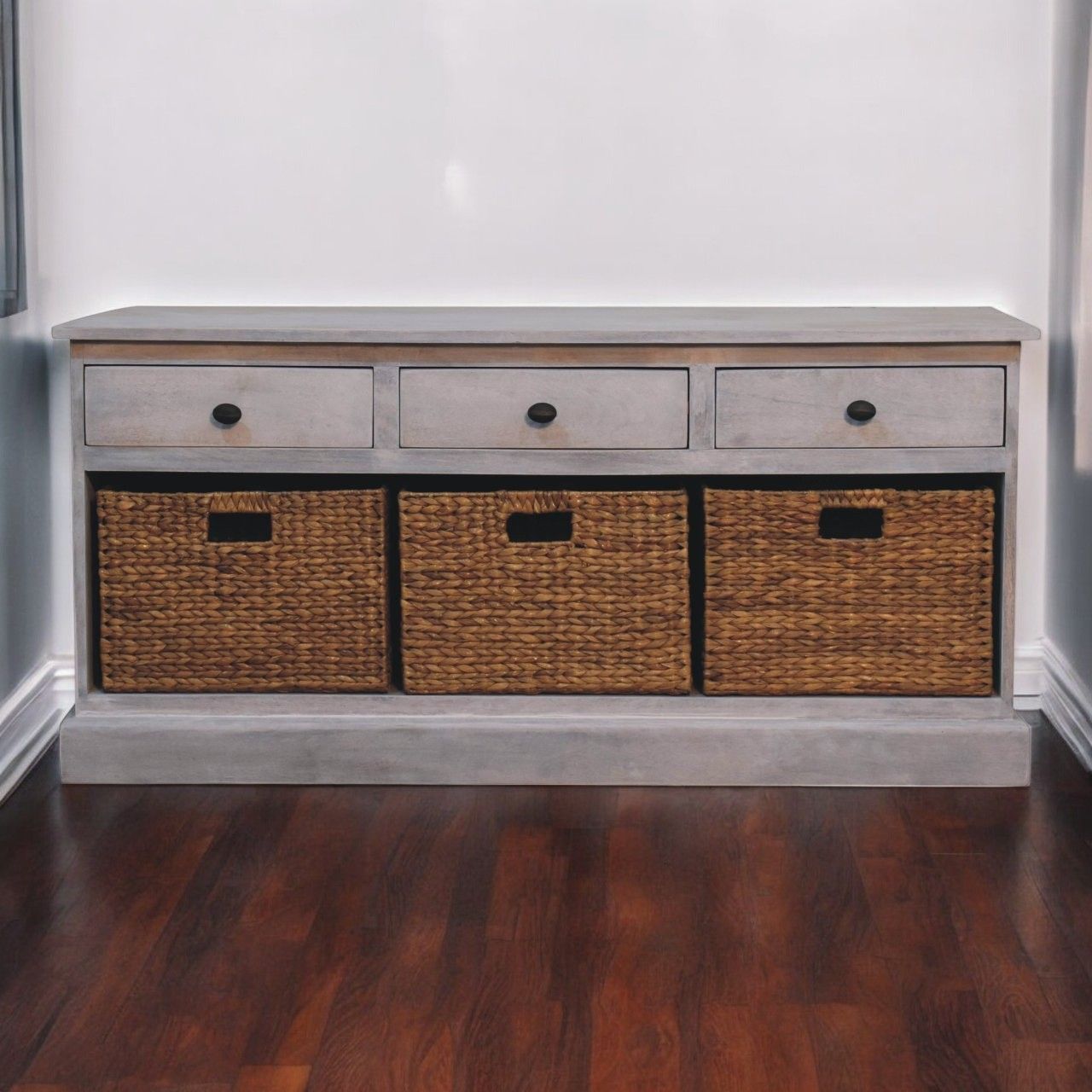Artisan - Acid Wash Basket Storage Cabinet