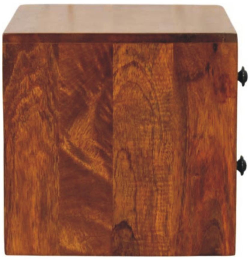 Artisan - Solis 2-Drawer Chestnut Wall Mounted Nightstand