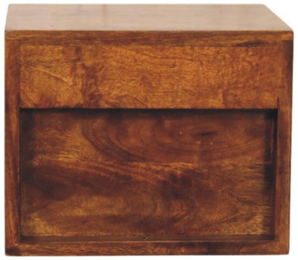Artisan - Solis 2-Drawer Chestnut Wall Mounted Nightstand