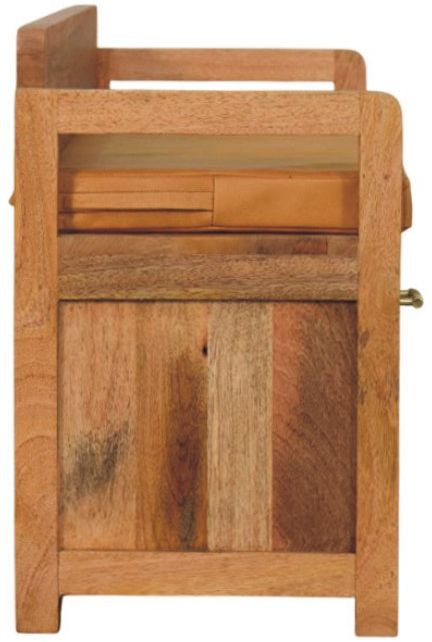Artisan - Oxford Oak-Ish 2 Drawer Storage Bench