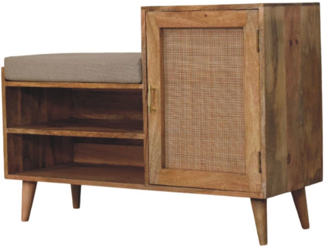 Artisan - Larissa 2 Slot Oak-Ish Bench Unit