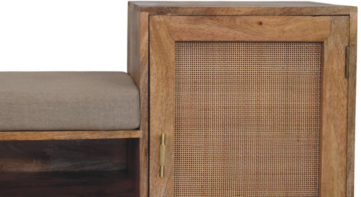 Artisan - Larissa 2 Slot Oak-Ish Bench Unit