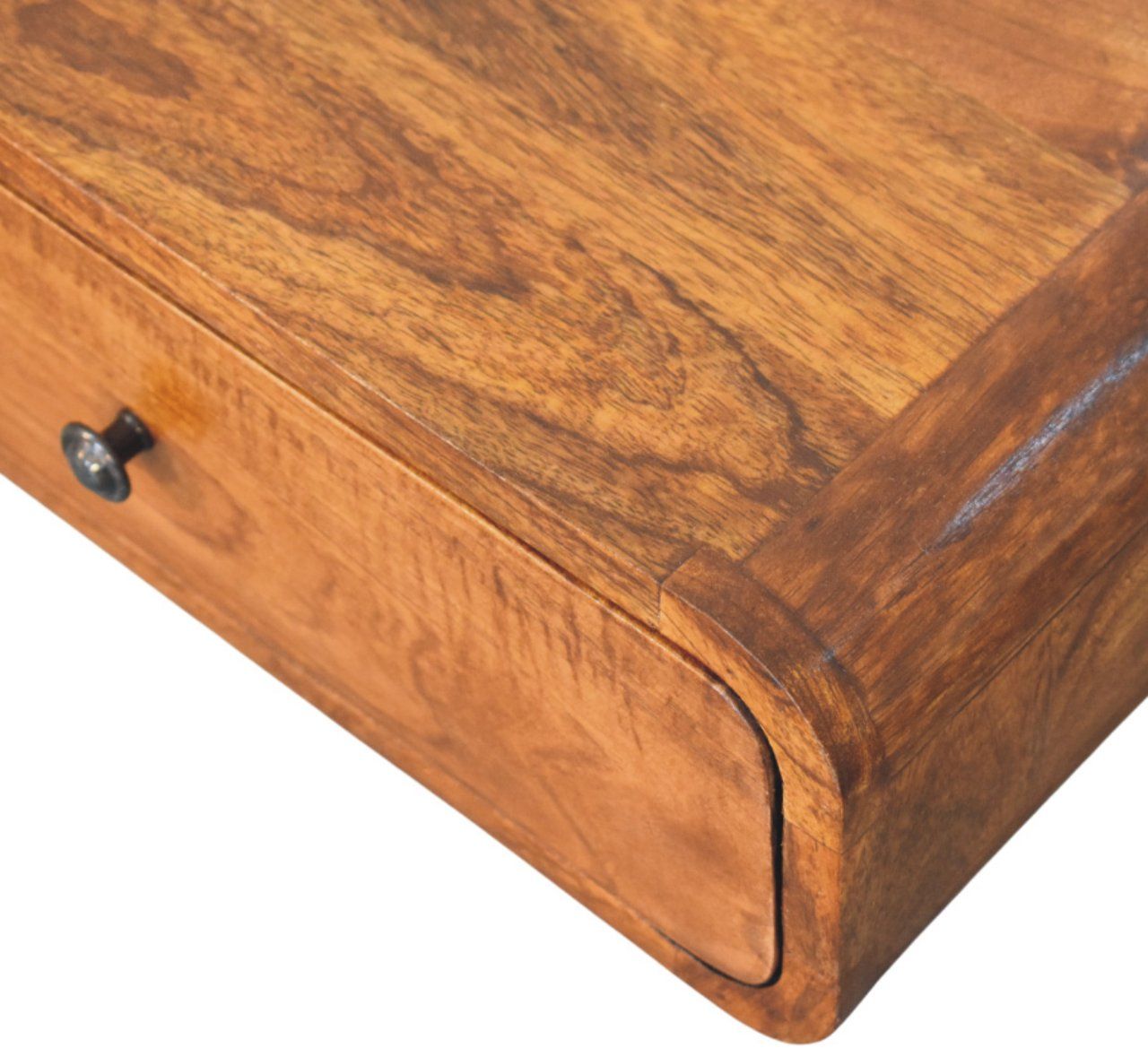 Artisan - Avora Wall-Mounted Honey Caramel 1 Drawer Nightstand