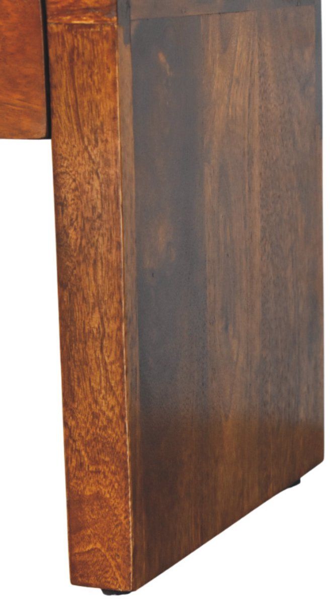 Artisan - Mini Darcy Chestnut Nightstand With Curved Edges