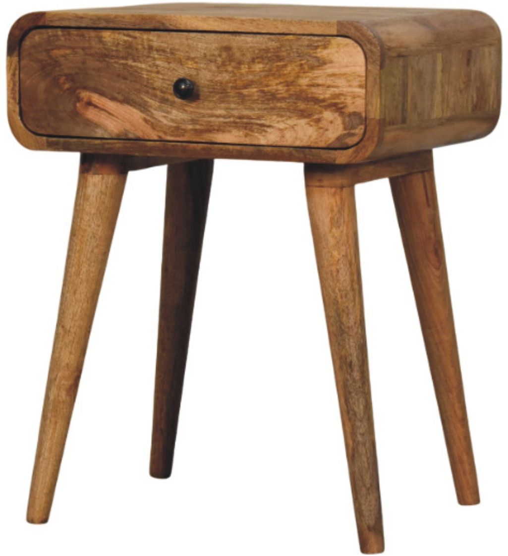 Artisan - Avora Oak-Ish Nightstand With 1 Drawer