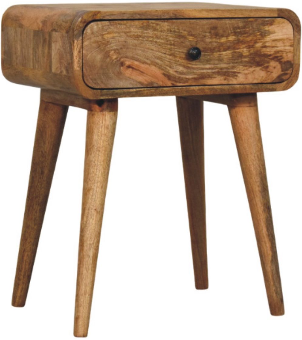 Artisan - Avora Oak-Ish Nightstand With 1 Drawer