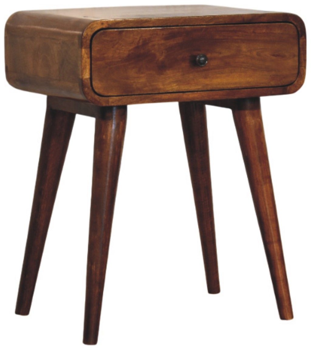 Artisan - Avora Chestnut Nightstand With 1 Drawer