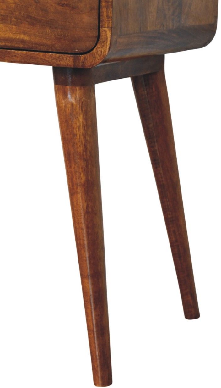Artisan - Avora Chestnut Nightstand With 1 Drawer