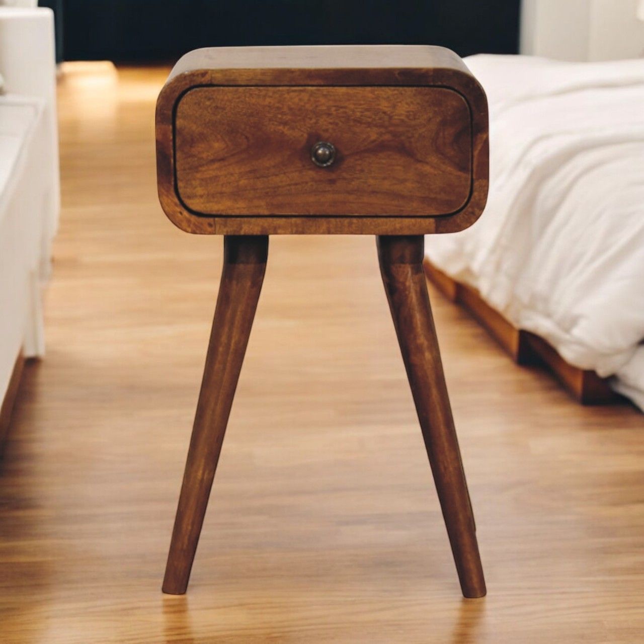 Artisan - Avora Mini Chestnut Nightstand With 1 Drawer