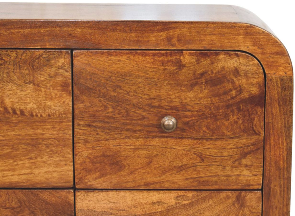 Artisan - Darcy 3 Over 3 Drawer Chest In Chestnut Finish
