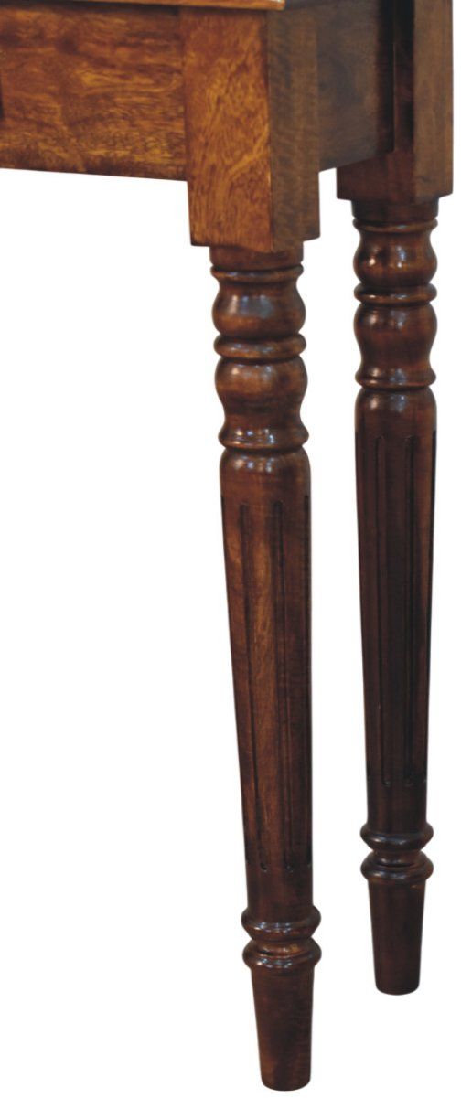 Artisan - Turned Legs 1 Drawer Chestnut Console