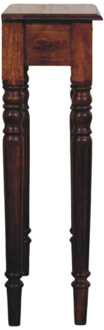 Artisan - Turned Legs 1 Drawer Chestnut Console