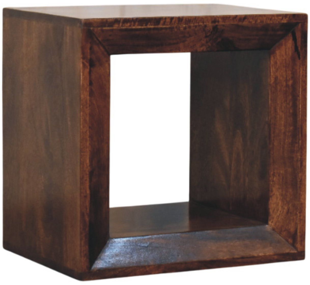 Artisan - Solis Open California Walnut Side Table