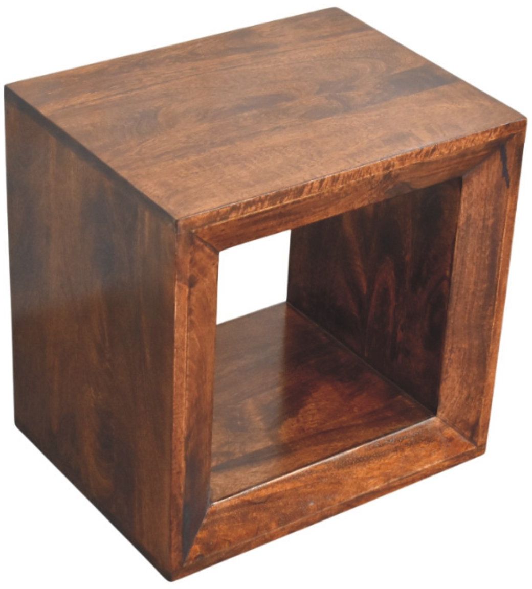 Artisan - Solis Open California Walnut Side Table
