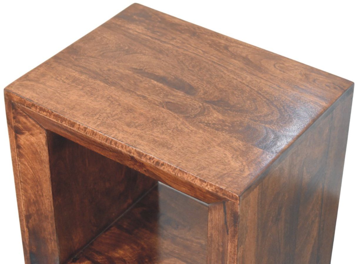 Artisan - Solis Open California Walnut Side Table