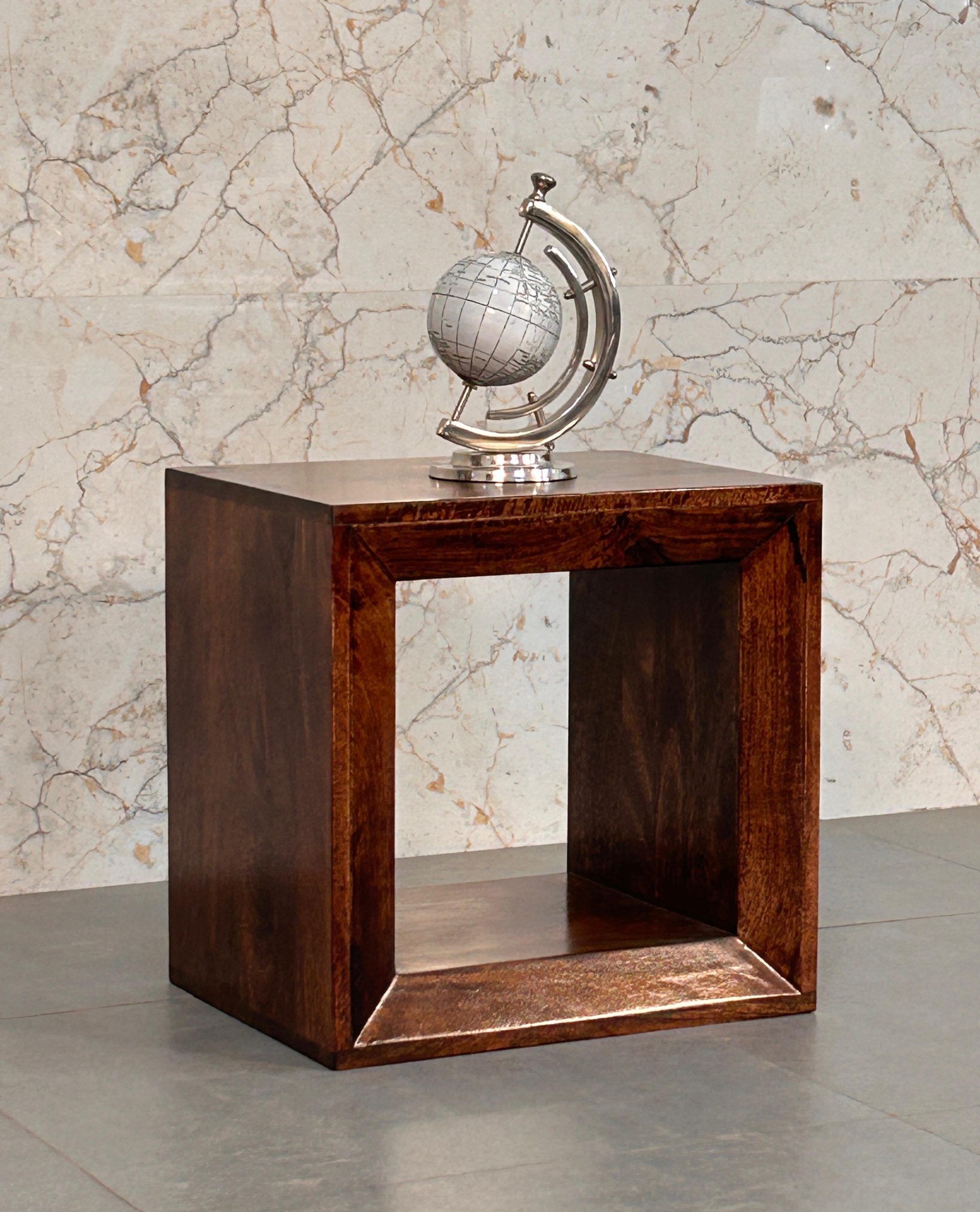 Artisan - Solis Open California Walnut Side Table