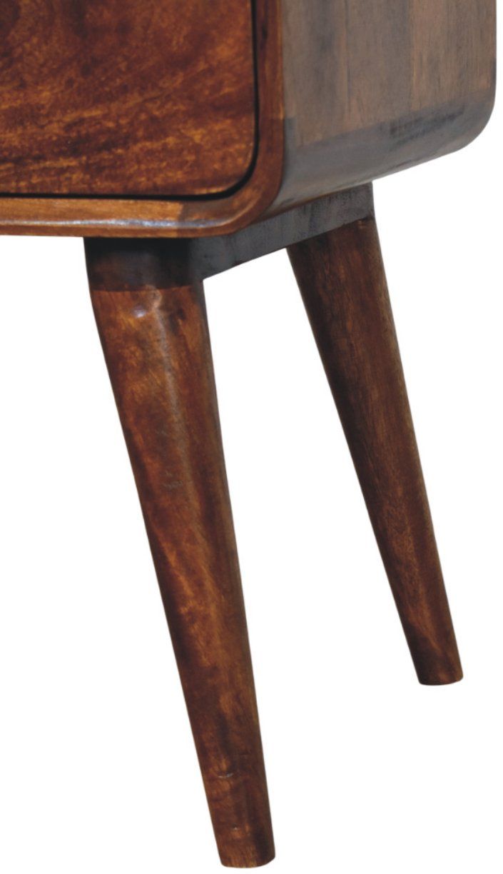 Artisan - Avora 3-Drawer Chestnut Nightstand