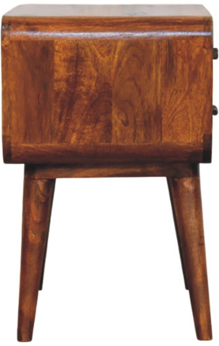 Artisan - Avora 3-Drawer Chestnut Nightstand