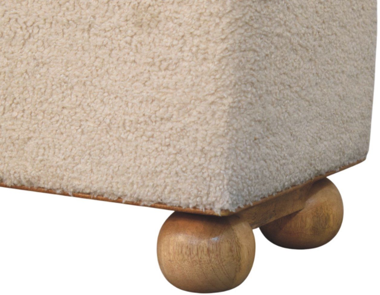 Artisan - Boucle Lid- Up Storage Ottoman