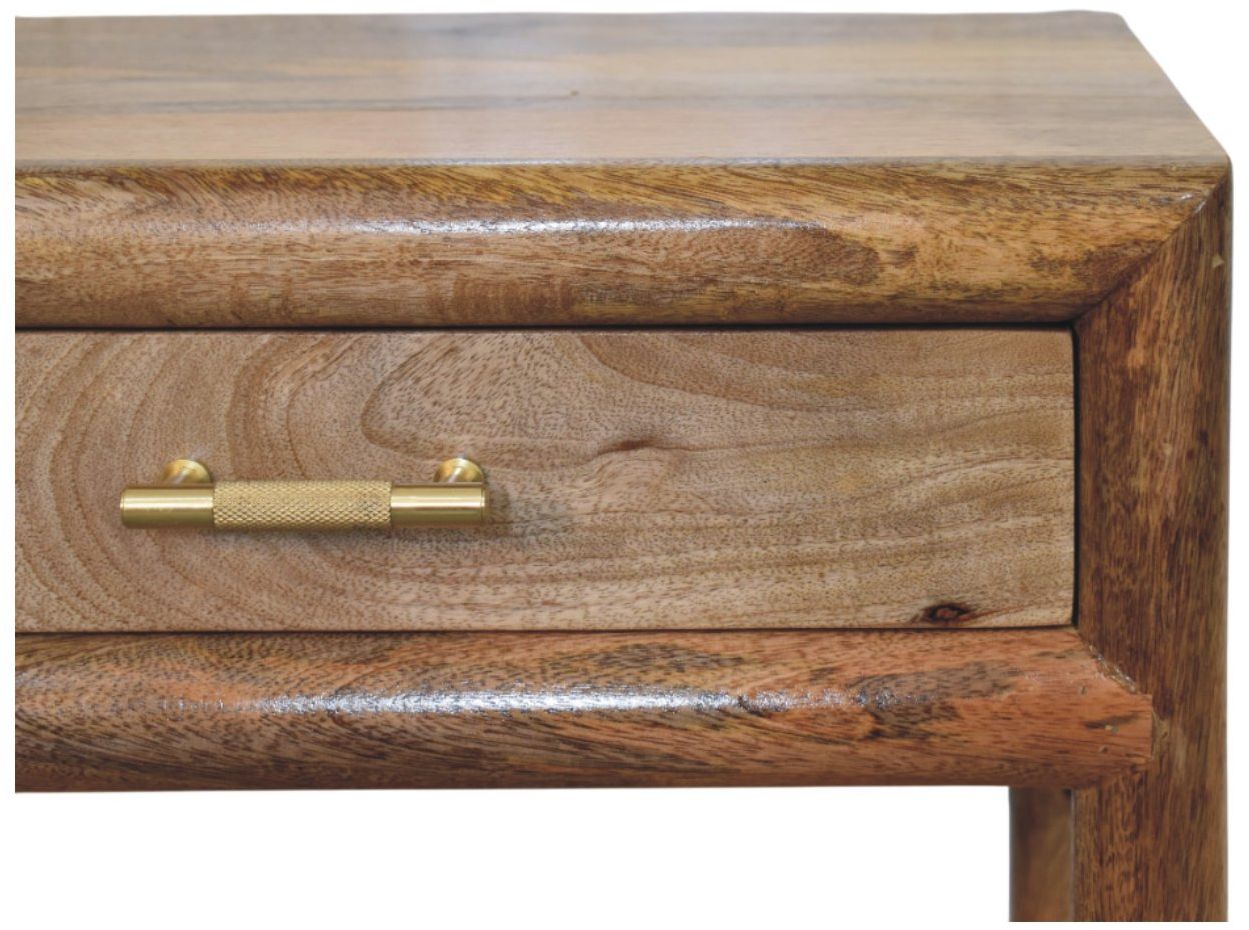 Artisan - Regency Woven Oak-Ish Nightstand With Drawer